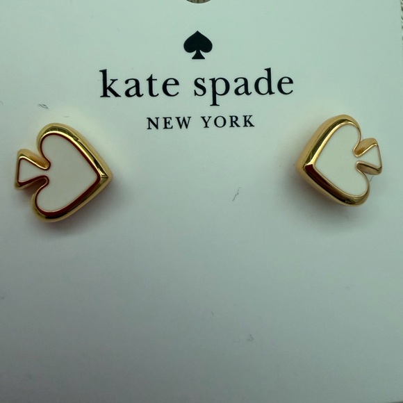 Kate Spade Gold Spade Necklace and Earrings - Picture 3 of 7